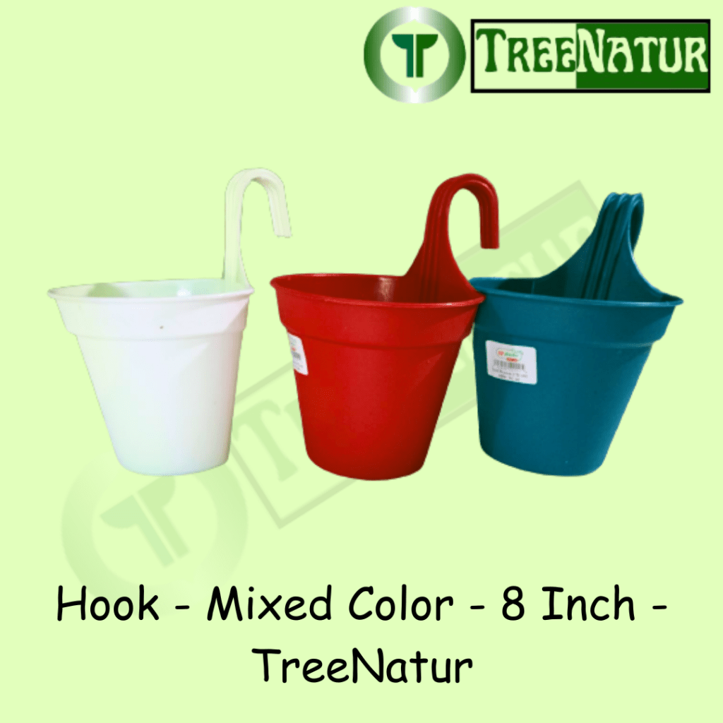 Hook - Mixed Color - 8 Inch - TreeNatur