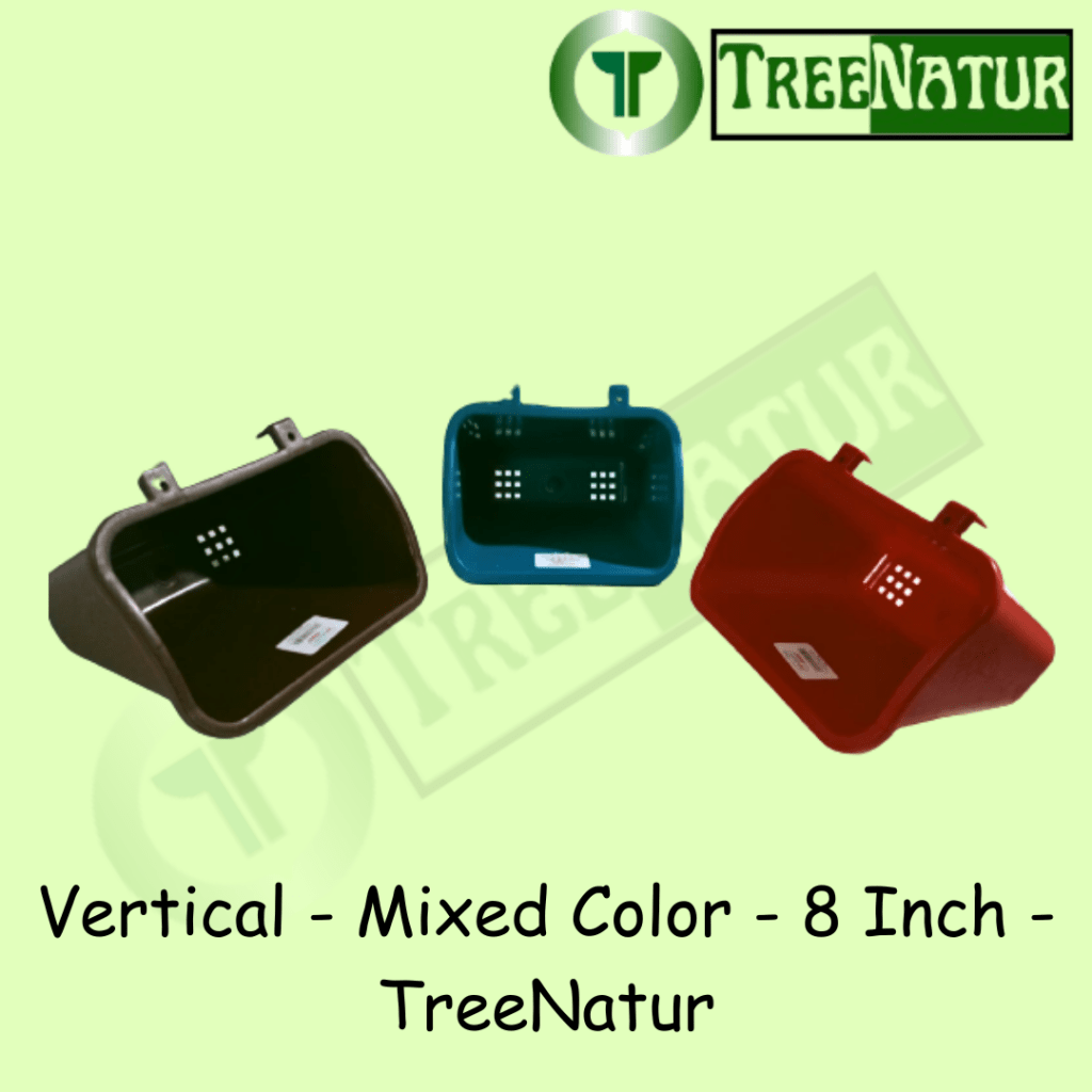 Vertical - Mixed Color - 8 Inch - TreeNatur